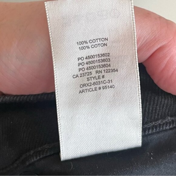 Aritzia Sunday best black mid rise baggy jeans - Picture 8 of 14